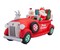 7.5' Gemmy Airblown Santa And Mrs. Claus in Vintage Car 880041